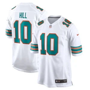Tyreek hill miami dolphins nike alternate game jersey White