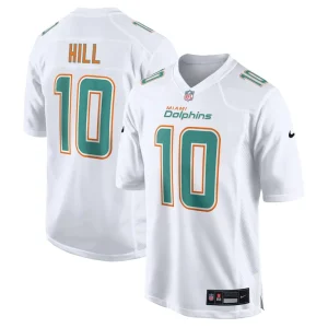 Tyreek hill miami dolphins nike fashion game jersey White
