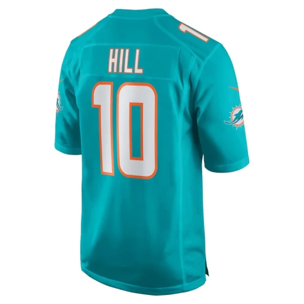 Tyreek hill miami dolphins nike game jersey Aqua L