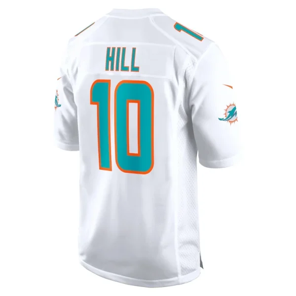 Tyreek hill miami dolphins nike game jersey White L