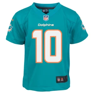 Tyreek hill miami dolphins nike infant player game jersey Aqua 18 MO