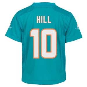 Tyreek hill miami dolphins nike infant player game jersey Aqua 24 MO