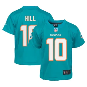 Tyreek hill miami dolphins nike infant player game jersey Aqua