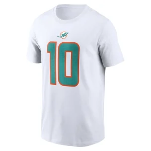 Tyreek hill miami dolphins nike player name number t shirt White M