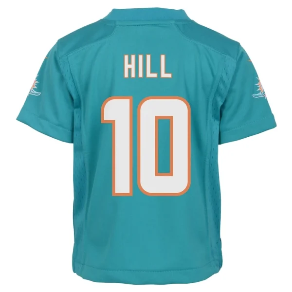 Tyreek hill miami dolphins nike toddler game jersey Aqua 4T