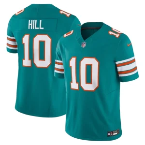 Tyreek hill miami dolphins nike vapor f.u.s.e. limited jersey Aqua