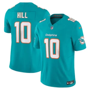 Tyreek hill miami dolphins nike vapor f.u.s.e. limited jersey Aqua