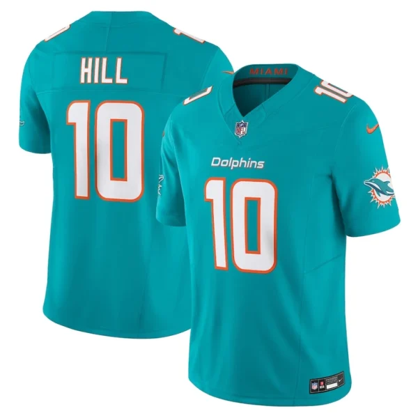 Tyreek hill miami dolphins nike vapor f.u.s.e. limited jersey Aqua