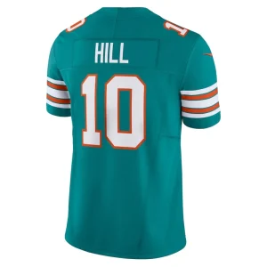 Tyreek hill miami dolphins nike vapor f.u.s.e. limited jersey Aqua L