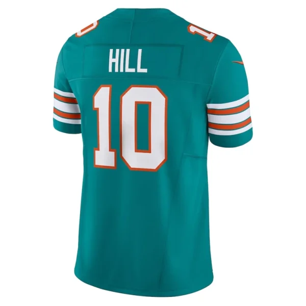 Tyreek hill miami dolphins nike vapor f.u.s.e. limited jersey Aqua L