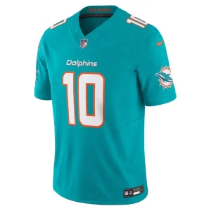 Tyreek hill miami dolphins nike vapor f.u.s.e. limited jersey Aqua M