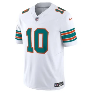 Tyreek hill miami dolphins nike vapor f.u.s.e. limited jersey White M