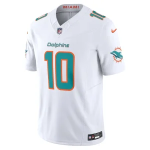 Tyreek hill miami dolphins nike vapor f.u.s.e. limited jersey White M