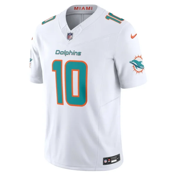 Tyreek hill miami dolphins nike vapor f.u.s.e. limited jersey White M