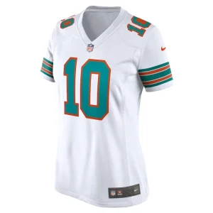 Tyreek hill miami dolphins nike womens alternate game jersey White M