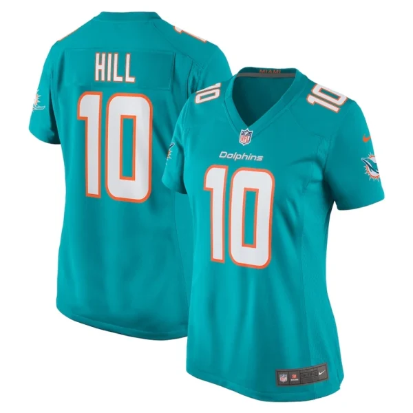 Tyreek hill miami dolphins nike womens player jersey Aqua