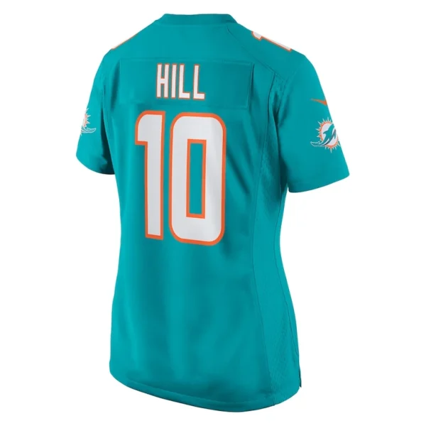 Tyreek hill miami dolphins nike womens player jersey Aqua L