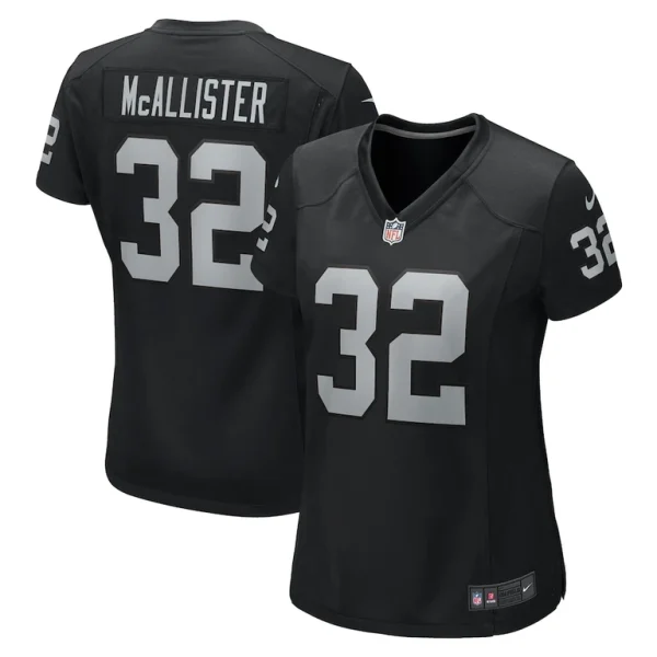 Tyreik mcallister las vegas raiders nike womens game jersey Black