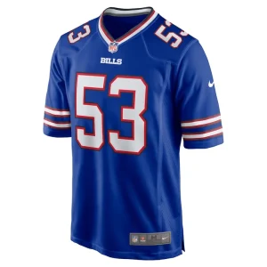 Tyrel dodson buffalo bills nike game player jersey Royal M
