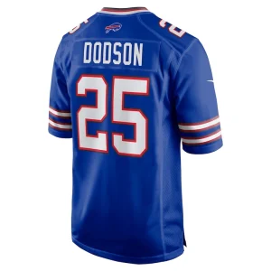 Tyrel dodson buffalo bills nike team game jersey Royal L