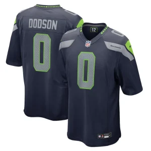 Tyrel dodson seattle seahawks nike game jersey College navy