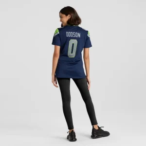 Tyrel dodson seattle seahawks nike womens team game jersey College navy 2XL