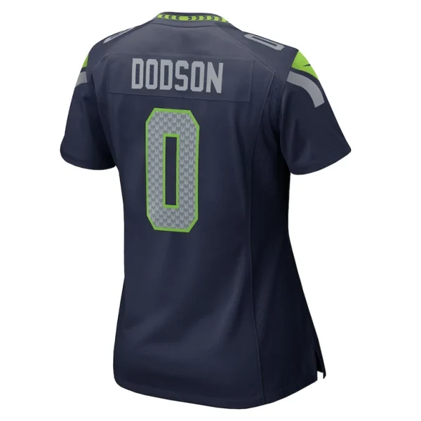 Tyrel dodson seattle seahawks nike womens team game jersey College navy L