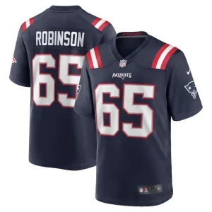 Tyrese robinson new england patriots nike game jersey Navy