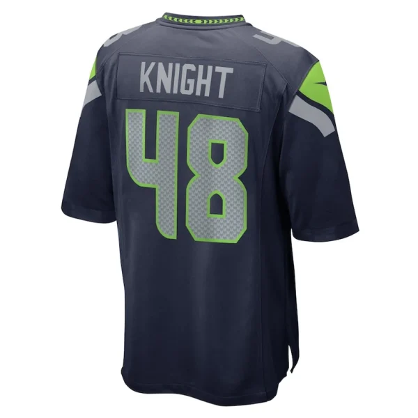 Tyrice knight seattle seahawks nike game jersey College navy L