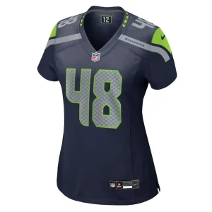 Tyrice knight seattle seahawks nike womens team game jersey College navy M