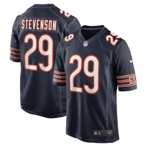 Tyrique stevenson chicago bears nike game jersey Navy