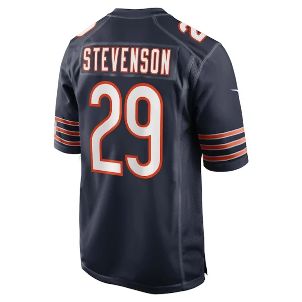 Tyrique stevenson chicago bears nike game jersey Navy L