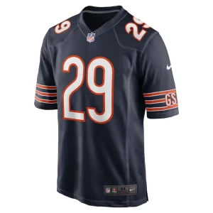 Tyrique stevenson chicago bears nike game jersey Navy M