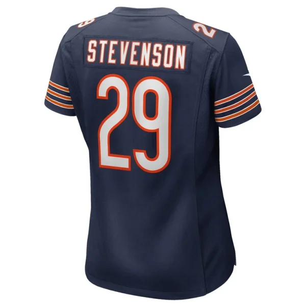 Tyrique stevenson chicago bears nike womens game jersey Navy L