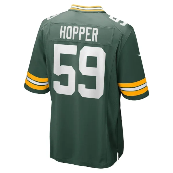 Tyron hopper green bay packers nike game jersey Green L