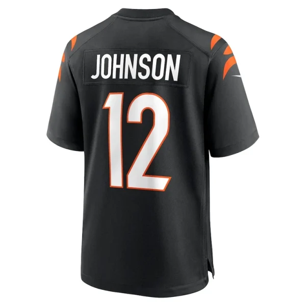 Tyron johnson cincinnati bengals nike home game player jersey Black L