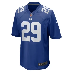 Tyrone tracy jr. new york giants nike team game jersey Royal M