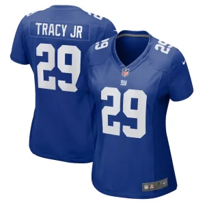 Tyrone tracy jr. new york giants nike womens game jersey Royal