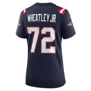 Tyrone wheatley new england patriots nike womens team game jersey Navy L