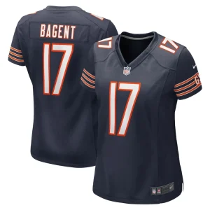 Tyson bagent chicago bears nike womens game jersey Navy