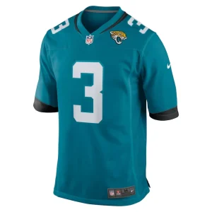 Tyson campbell jacksonville jaguars nike team game jersey Teal M