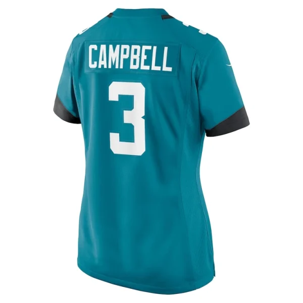 Tyson campbell jacksonville jaguars nike womens game jersey Teal L