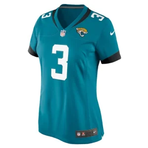 Tyson campbell jacksonville jaguars nike womens game jersey Teal M
