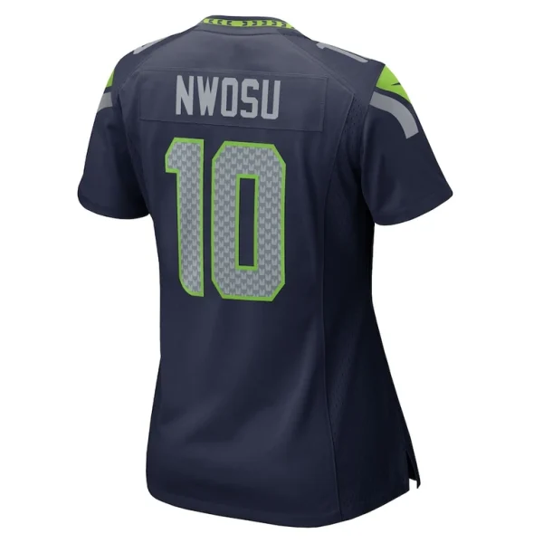 Uchenna nwosu seattle seahawks nike womens team game jersey College navy L