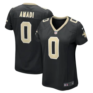 Ugo amadi new orleans saints nike womens team game jersey Black