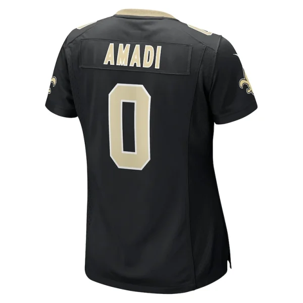 Ugo amadi new orleans saints nike womens team game jersey Black L