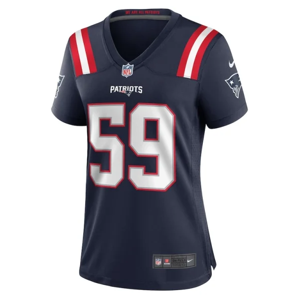 Vederian lowe new england patriots nike womens team game jersey Navy M