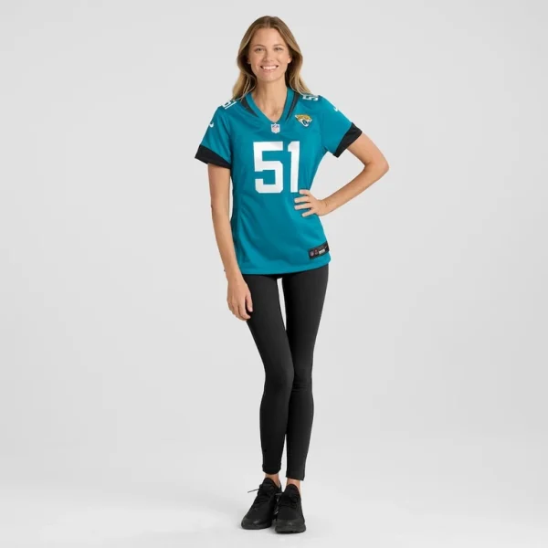 Ventrell miller jacksonville jaguars nike womens game jersey Teal XL