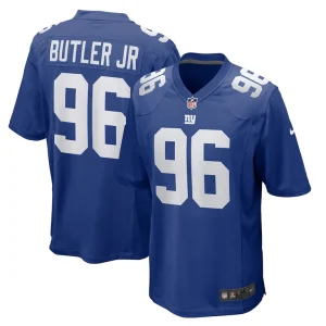 Vernon butler jr. new york giants nike team game jersey Royal
