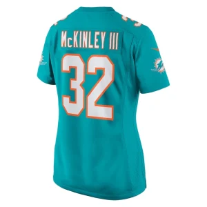 Verone mckinley iii miami dolphins nike womens game player jersey Aqua L
